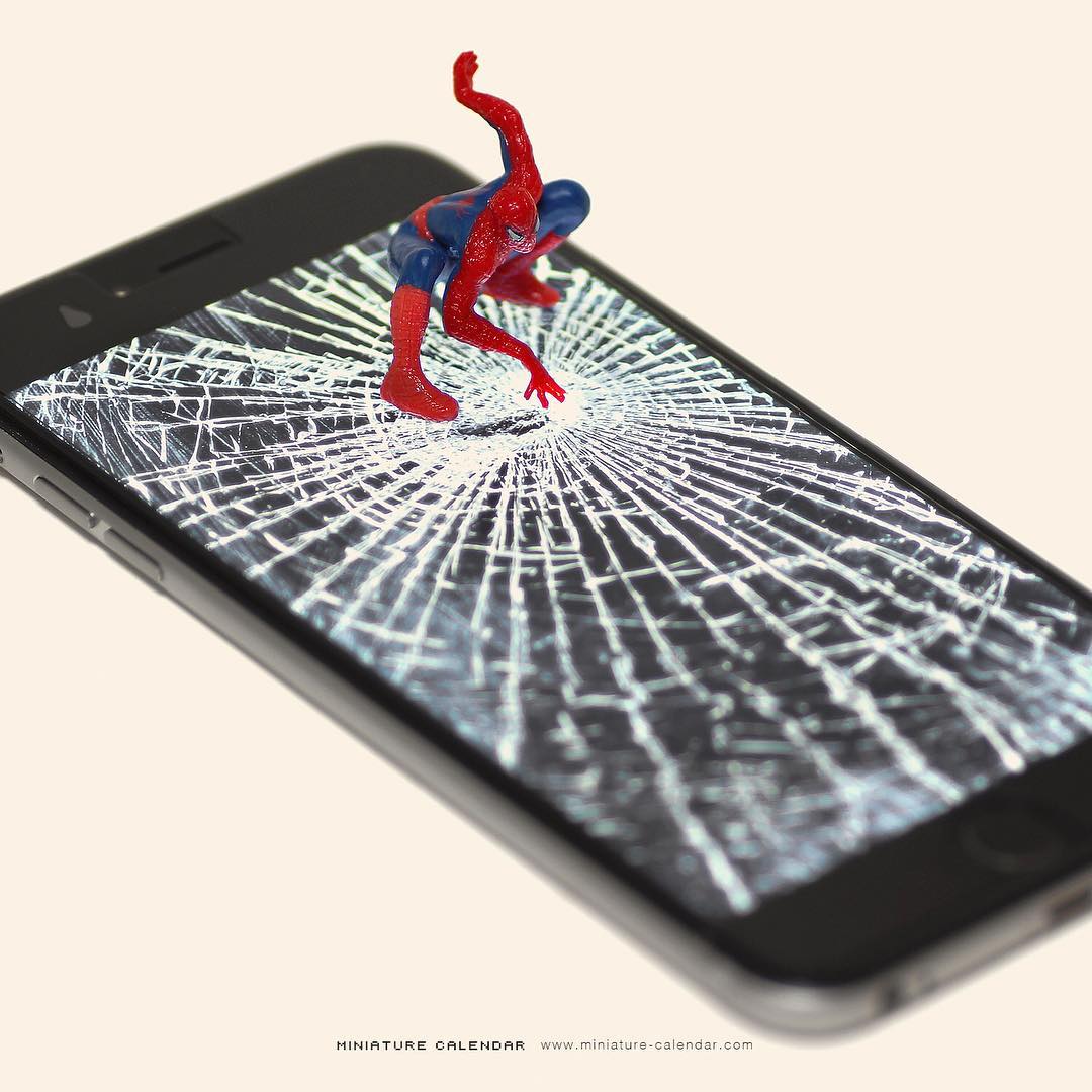 田中達也打造微縮超級英雄宇宙！奇異博士魔法陣變身蚊香、甜甜圈