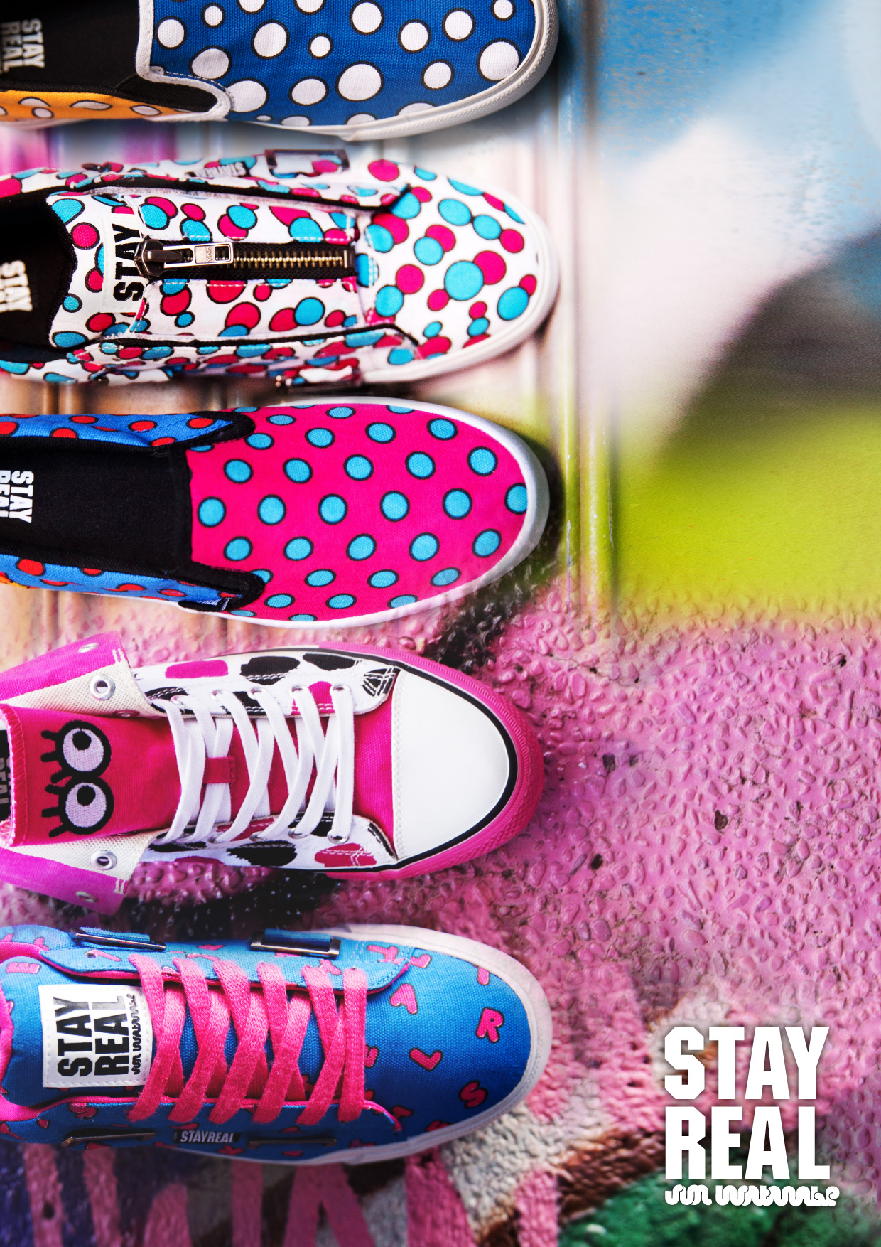 STAYREAL x Jun Watanabe 聯手挑戰腳上的玩色極限 