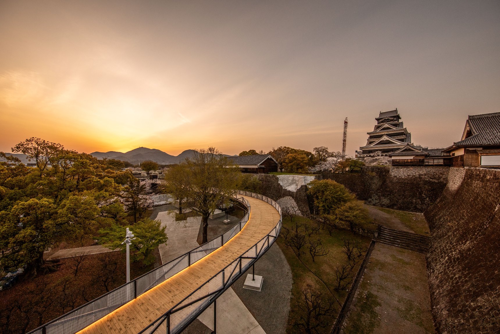 見證熊本城修復歷程！熊本城觀景空中廊道看見日本三大名城重建路