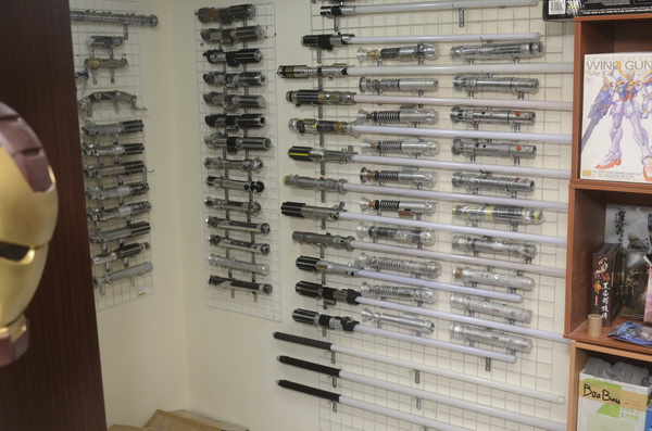 光劍製作達人馬可多印象速寫:遨遊光武世界的絕地武士