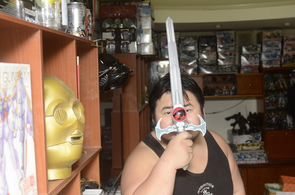 光劍製作達人馬可多印象速寫:遨遊光武世界的絕地武士