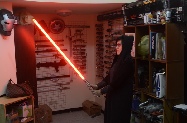 光劍製作達人馬可多印象速寫:遨遊光武世界的絕地武士