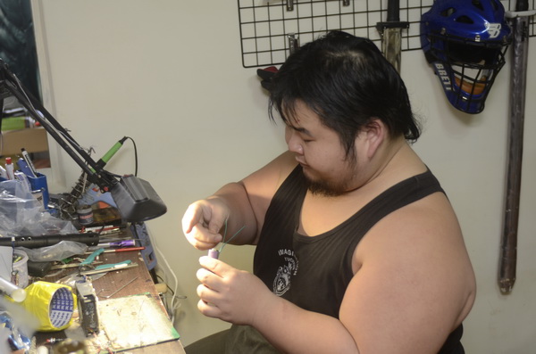 光劍製作達人馬可多印象速寫:遨遊光武世界的絕地武士