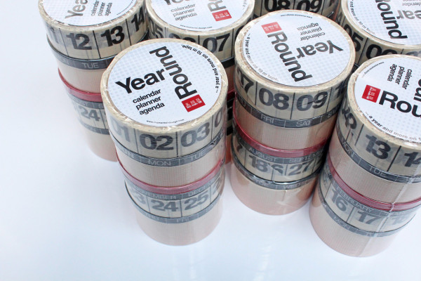 紙膠帶果然最棒了！Year Round 讓你客製自己的年曆