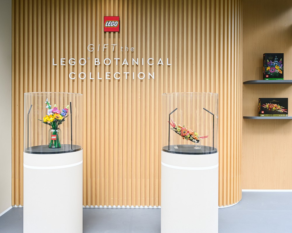 「樂高花藝咖啡屋」亮相台北信義誠品！ 野花花束、乾燥花擺設全新花藝系列登場