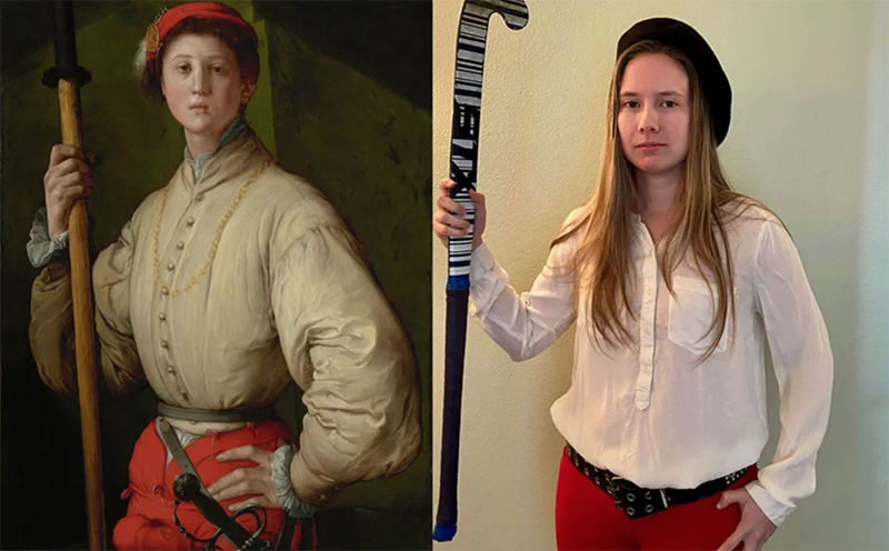 避免居家自主隔離太無聊?Getty Mesuem 號召網友以 3 項物品拍出「致敬」名畫的對照組!