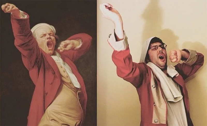 避免居家自主隔離太無聊？Getty Mesuem 號召網友以 3 項物品拍出「致敬」名畫的對照組！