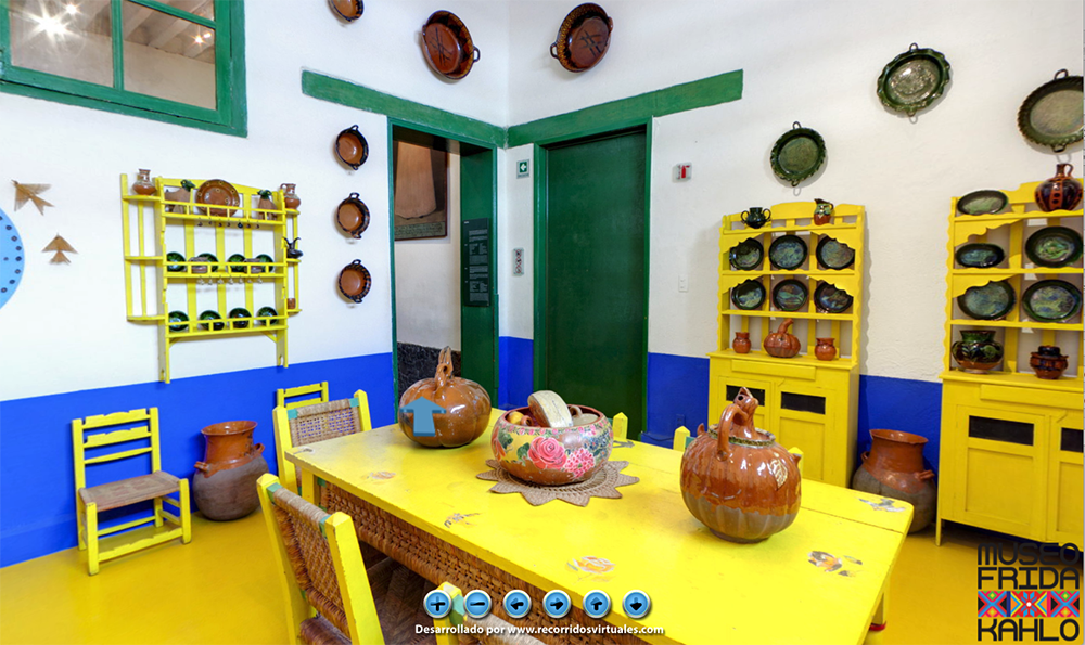 墨西哥藝術家卡羅芙烈達故居線上導覽！藍屋花園、落地窗工作室一次網羅