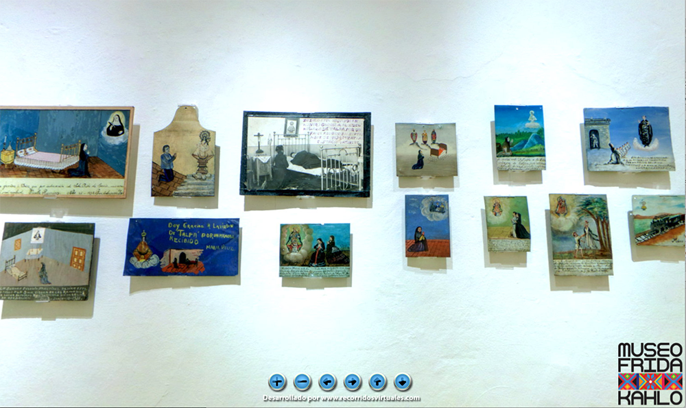 墨西哥藝術家卡羅芙烈達故居線上導覽！藍屋花園、落地窗工作室一次網羅