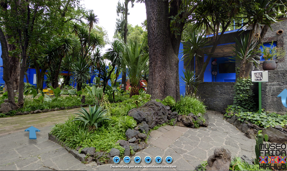 墨西哥藝術家卡羅芙烈達故居線上導覽！藍屋花園、落地窗工作室一次網羅