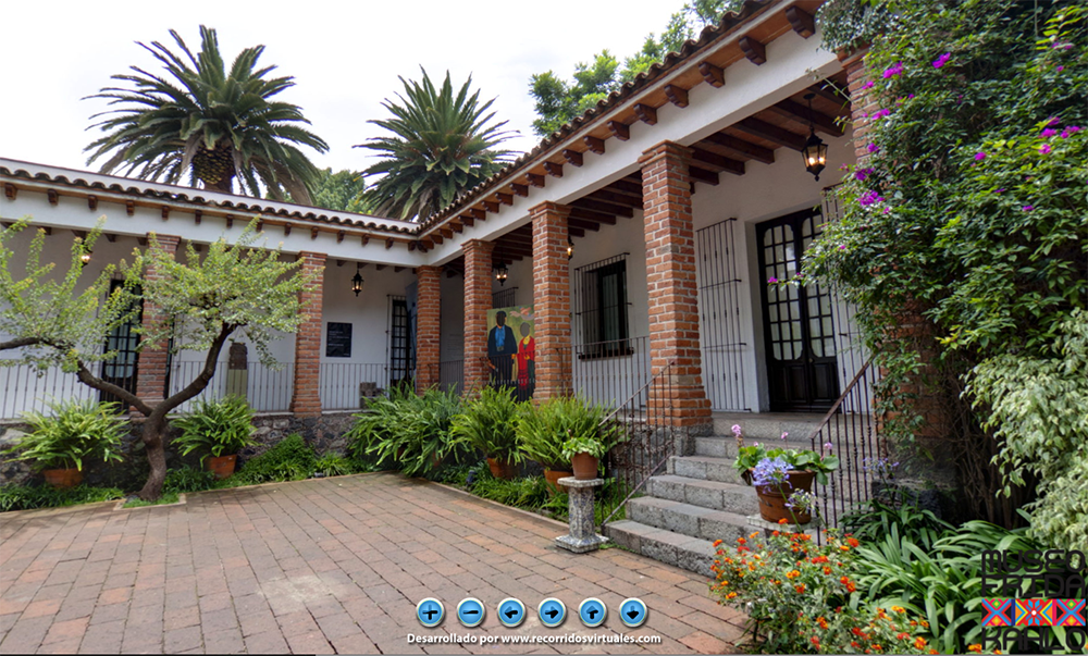 墨西哥藝術家卡羅芙烈達故居線上導覽！藍屋花園、落地窗工作室一次網羅