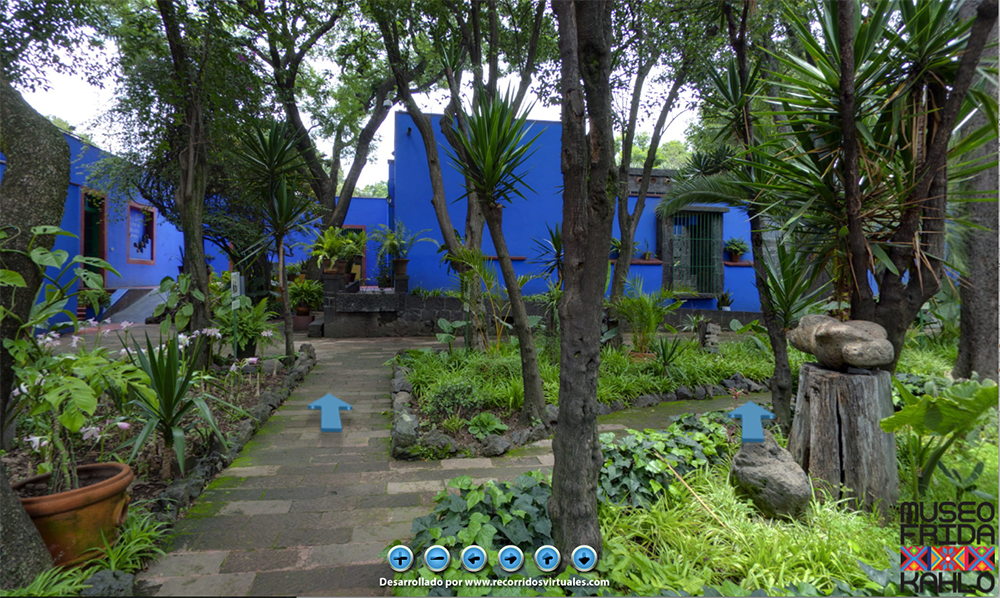 墨西哥藝術家卡羅芙烈達故居線上導覽！藍屋花園、落地窗工作室一次網羅