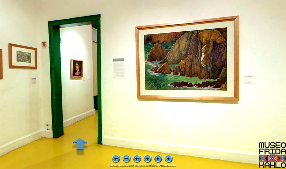 墨西哥藝術家卡羅芙烈達故居線上導覽！藍屋花園、落地窗工作室一次網羅