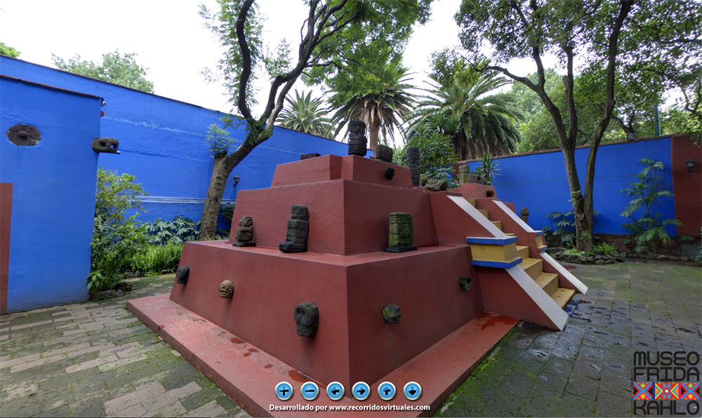 墨西哥藝術家卡羅芙烈達故居線上導覽！藍屋花園、落地窗工作室一次網羅