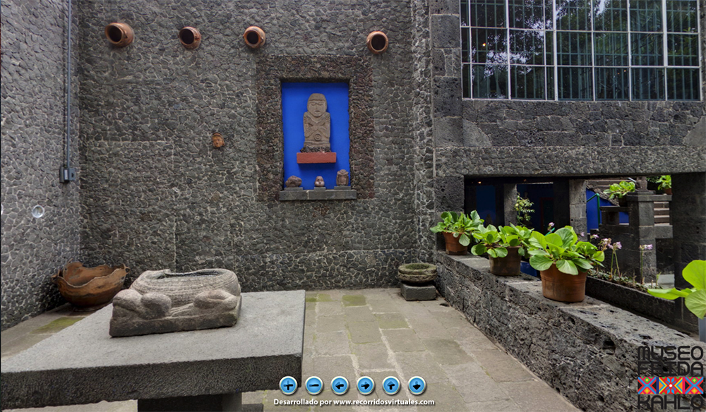 墨西哥藝術家卡羅芙烈達故居線上導覽！藍屋花園、落地窗工作室一次網羅