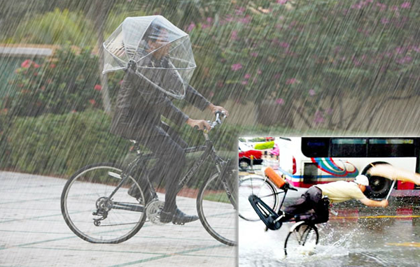 極惡天氣守護者：『雨傘頭罩』