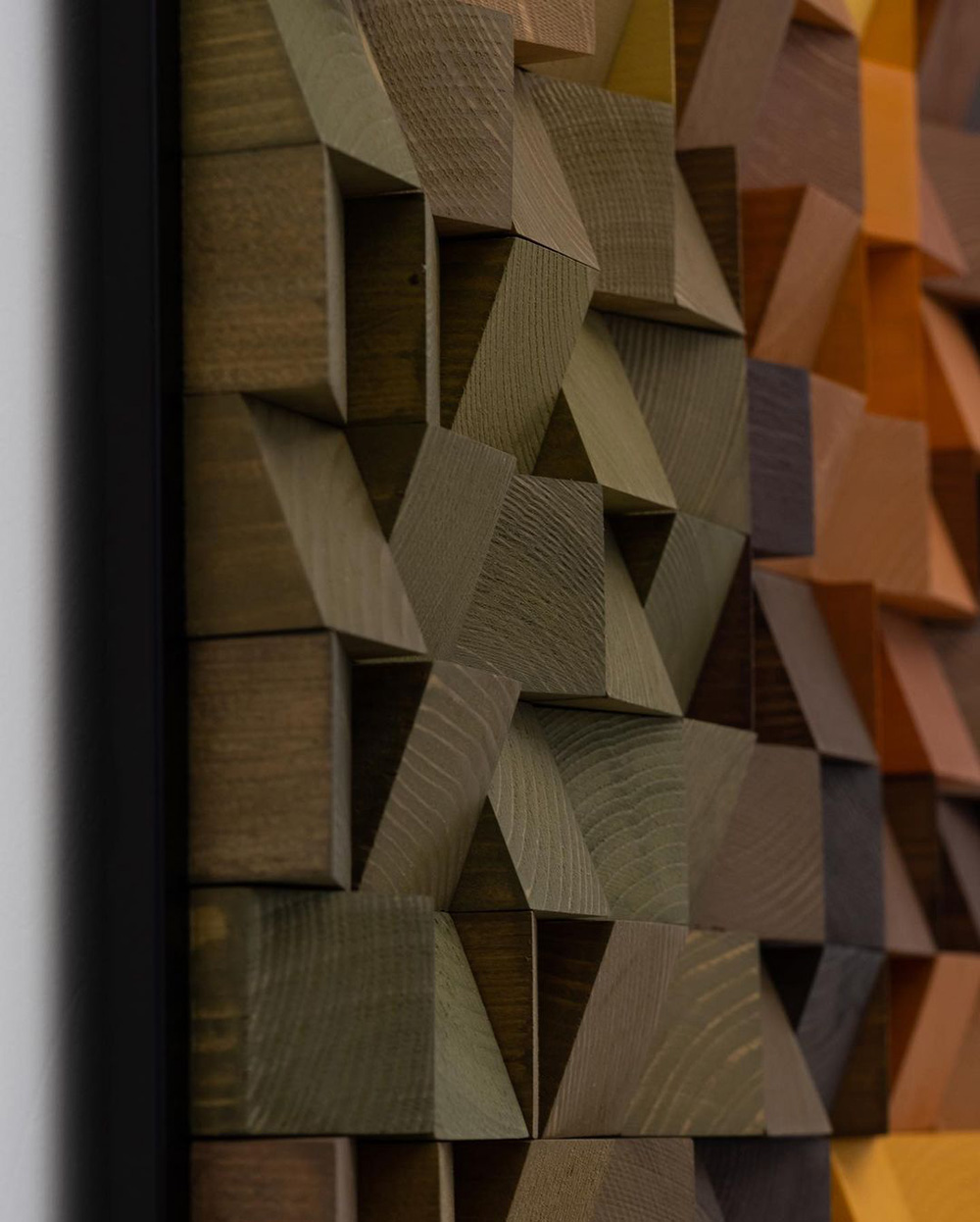 朦朧美世界名畫！藝術家Timur Zagirov以立體木塊致敬蒙娜麗莎、梵谷名畫