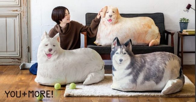 這隻狗狗快帶回家！日本品牌「YOU+MORE!」推出超擬真狗狗收納袋