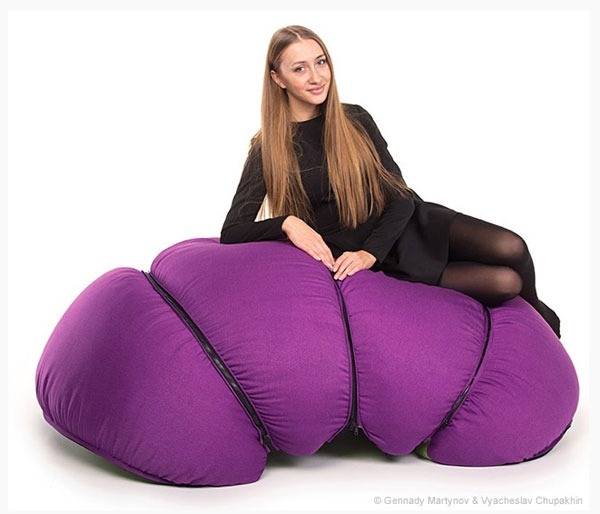 蘋果養顏美容還可以拿來坐：切片蘋果座墊