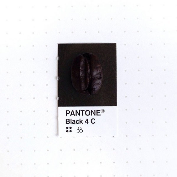 微小日常色票，與 Pantone 顏色匹配的小物件