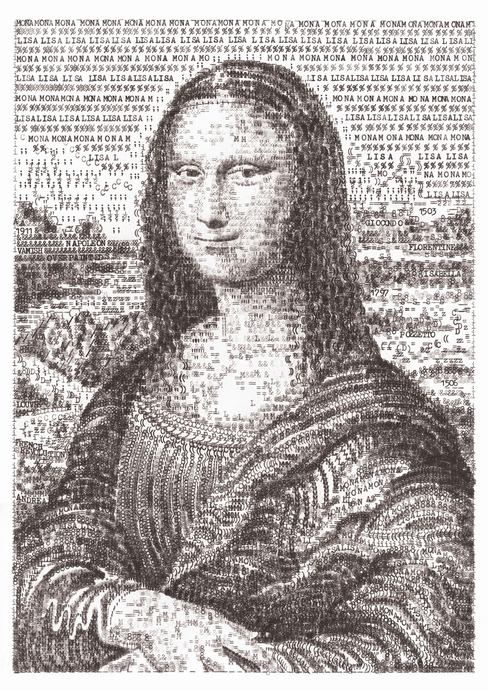 台南奇美博物館《跳出格子吧!》亮點!打字機畫作、超擬真3D金魚畫等藝術創作