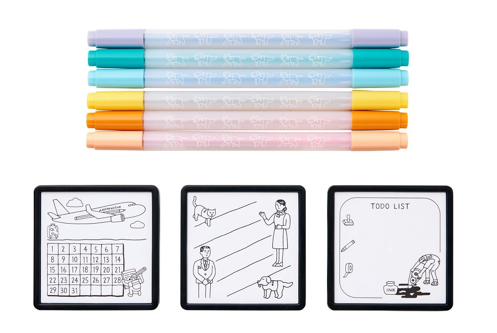 誠品「2023理想的文具」文具機場!日本插畫家朝野Peko聯名文具、萬種創意文具登場