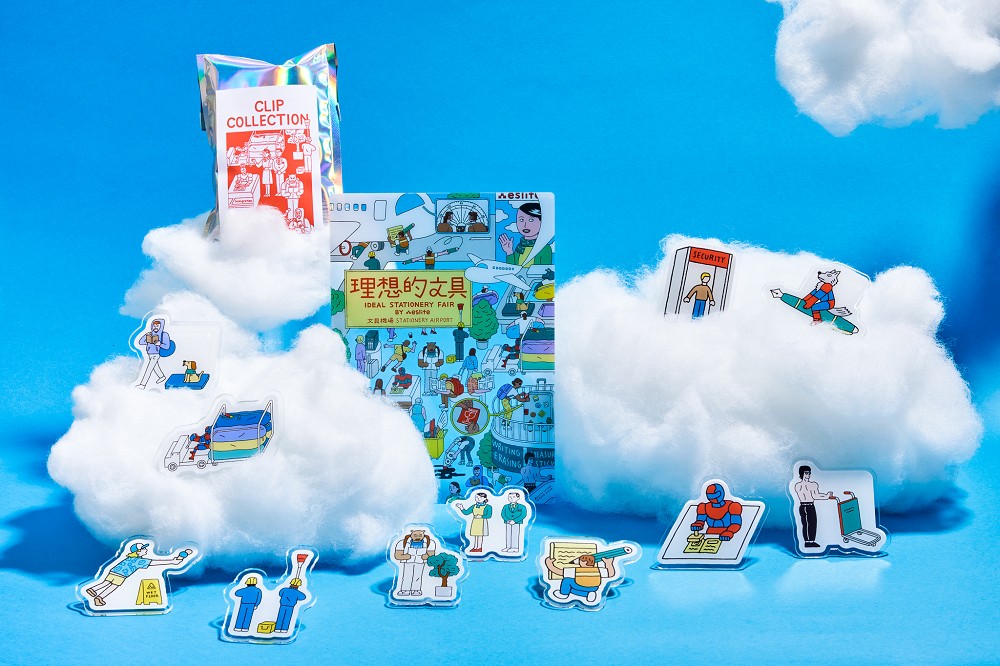 誠品「2023理想的文具」文具機場!日本插畫家朝野Peko聯名文具、萬種創意文具登場