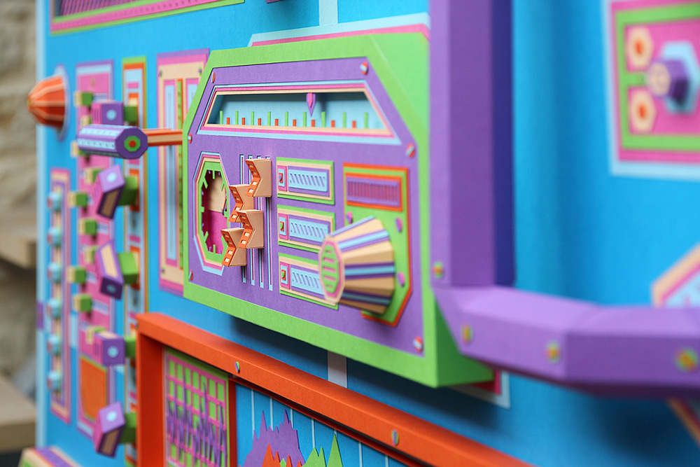 超強手工！細膩精緻糖果風工具紙雕