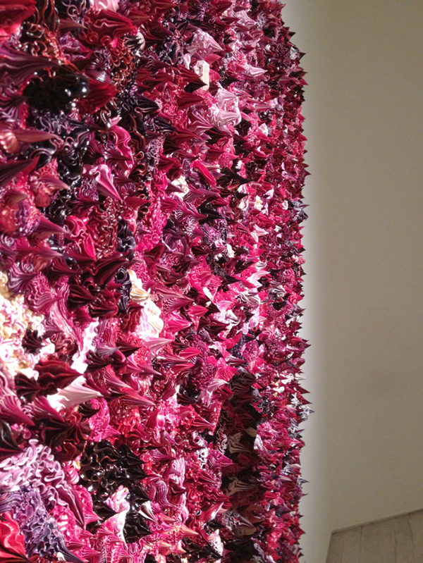 看起來很好吃的擠花袋裝置藝術