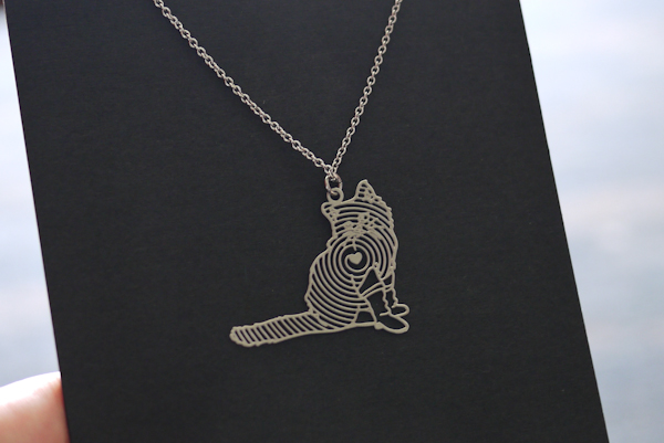 【生活玩物】ZOO'S 20％項鍊，代表百分之百愛動物的心情