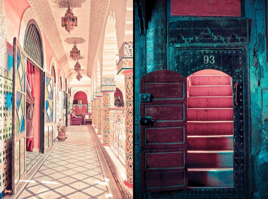 粉嫩風的摩洛哥紅城!攝影師Helene Havard鏡頭下夢幻又迷人的城市攝影
