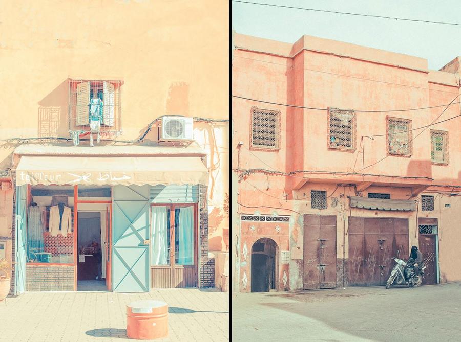 粉嫩風的摩洛哥紅城!攝影師Helene Havard鏡頭下夢幻又迷人的城市攝影