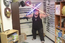 光劍製作達人馬可多印象速寫：遨遊光武世界的絕地武士