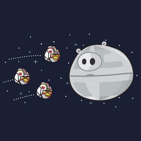 當憤怒鳥遇上星際大戰會是什麼模樣？