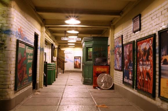 不可思議的城市街景微型雕塑