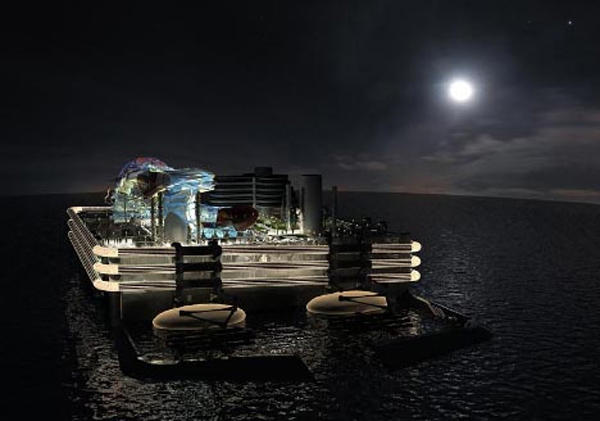 5座漂浮在海上的未來之城
