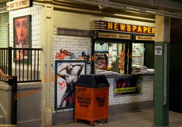 不可思議的城市街景微型雕塑