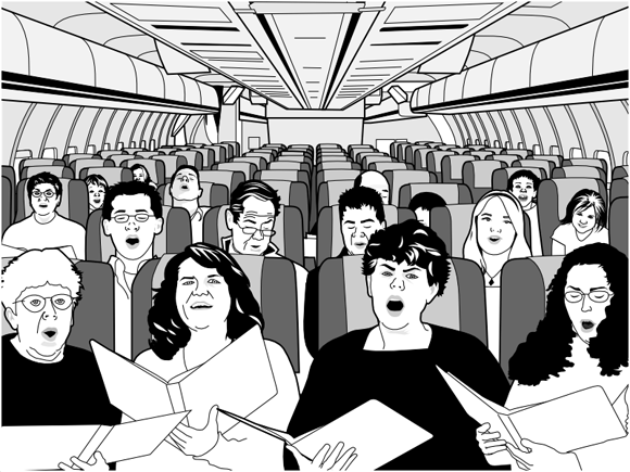 10種大家一起來的飛機安全活動(誤)