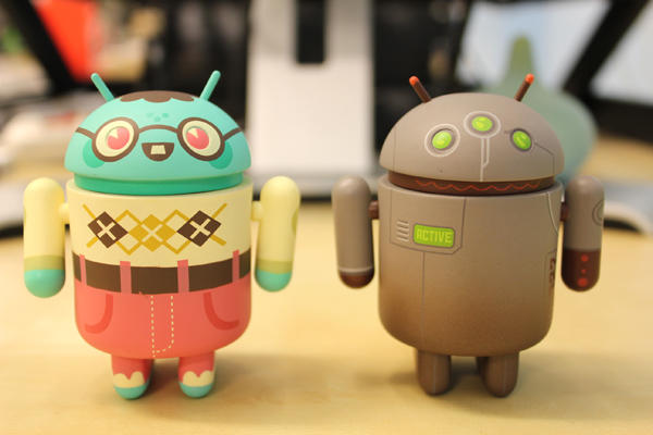 [開箱抽獎文]Android公仔第二系列搶先開箱送給你！