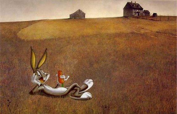 當名畫遇上卡通人物會發生什麼事呢？