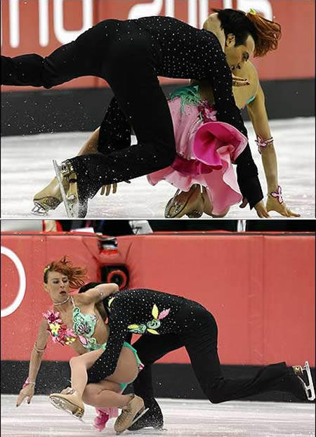 溜很大！12個溜冰場上的尷尬時刻