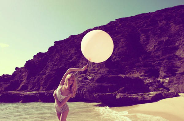 讓你渾身輕飄飄的氣球攝影學