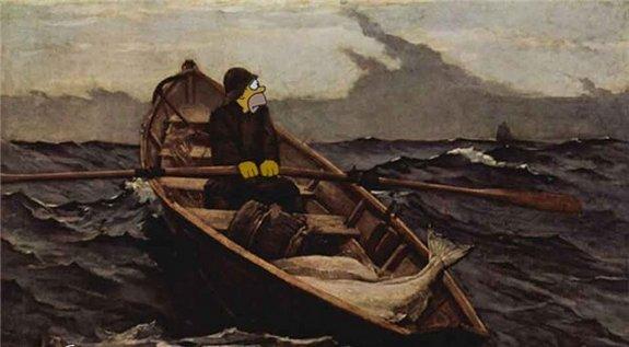 當名畫遇上卡通人物會發生什麼事呢？