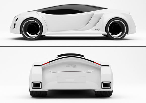 酷到掉渣的Astrum Meera磁浮概念車