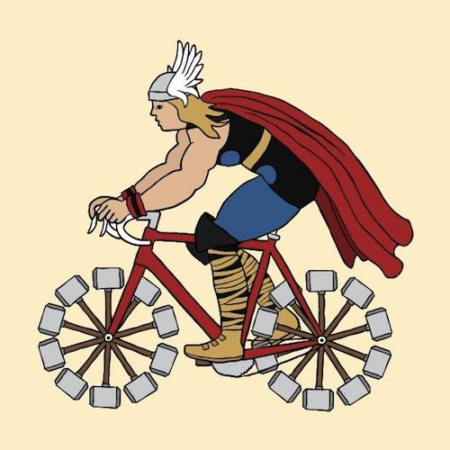 當超級英雄不攀牆飛天的時候,都騎什麼車呢?