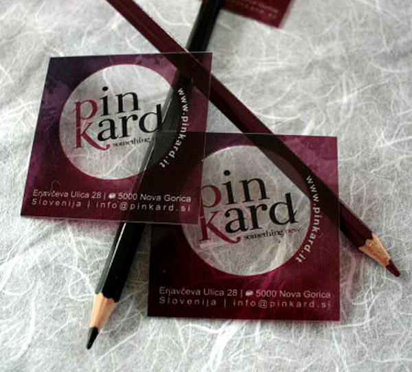 看不見的才棒！幾款相當有特色的透明名片