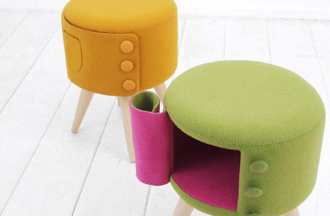 幫你的傢俱穿衣服的「Dressed-Up Furniture」