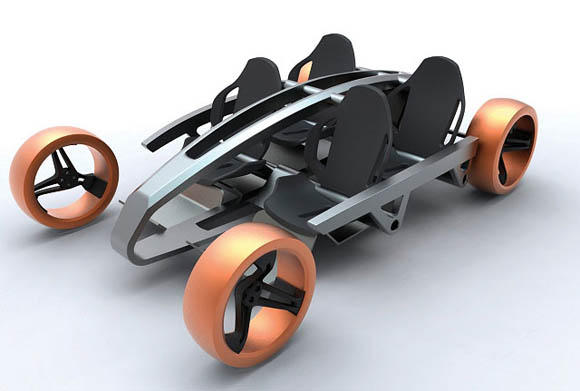 本田推出名為「空氣」的概念車，目標是達到「零的領域」（誤）