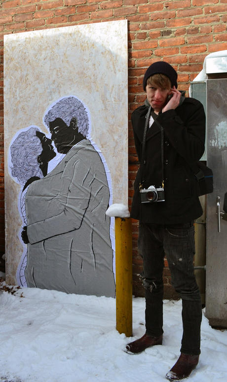 求婚大作戰!用街頭塗鴉來求婚的甜蜜新人