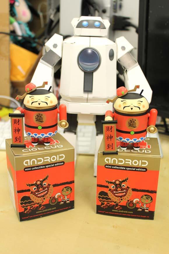 [大人物贈獎活動]Android機器人公仔表示：農曆年也要應景一下